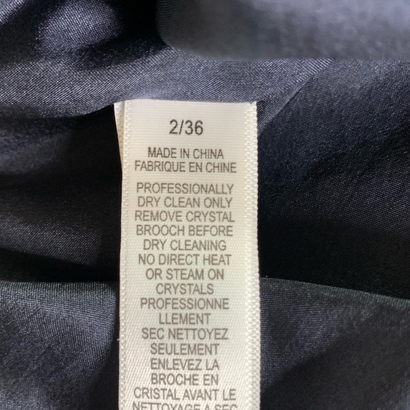 Rare Vera Wang Lavender Label Silk/Metallic Halter Mini Dress - Picture 5 of 11